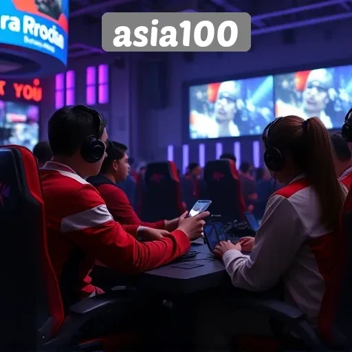 Komunitas Gamer di Asia100 Membentuk Relasi Baru
